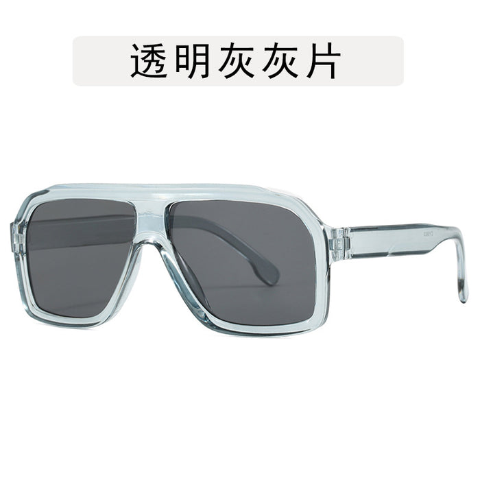 Wholesale Large frame toad glasses, fashionable pilot sunglasses, personalized sunshade sunglasses