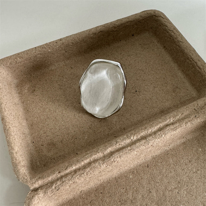 Wholesale Adjustable rings, earrings, retro fashion, high-end feel, simple earrings