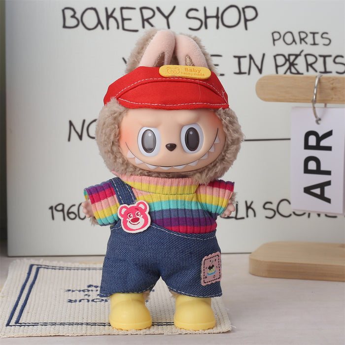 Wholesale Vinyl Doll Clothes  Dress Baby Clothes Overalls