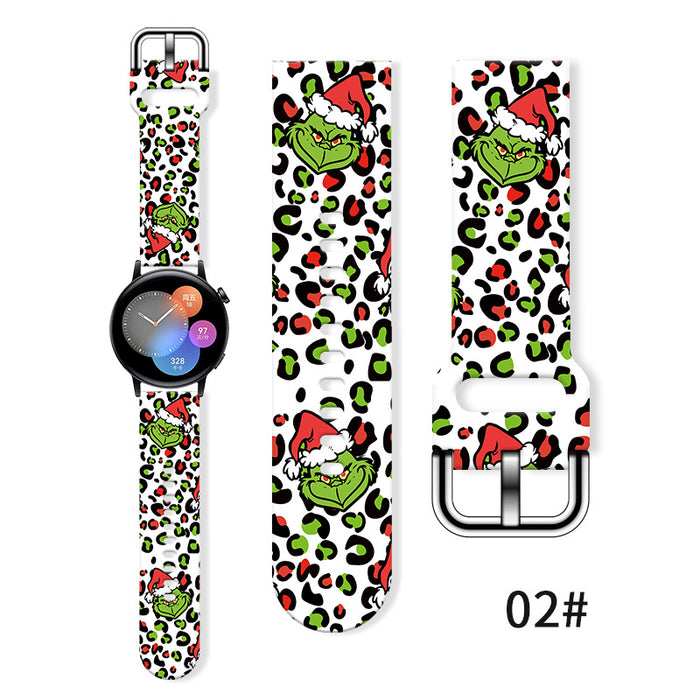 Wholesale Printed Tpu Watch Strap Wrist Strap JDC-WD-NuoQi063