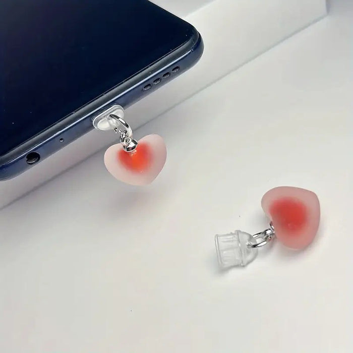 Wholesale Candy-colored gradient heart-shaped Mobile Phone Stands