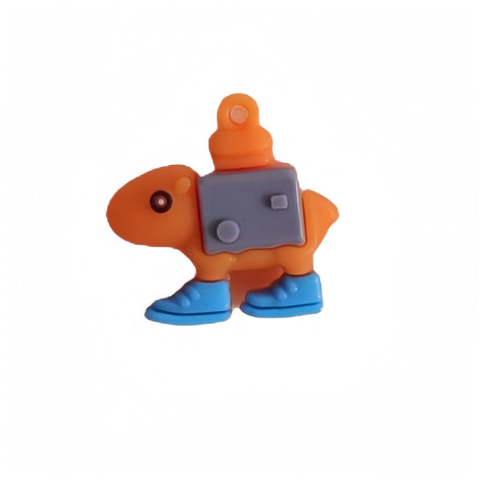 Wholesale Mini keychain abstract shape wooden stick figure backpack pendant