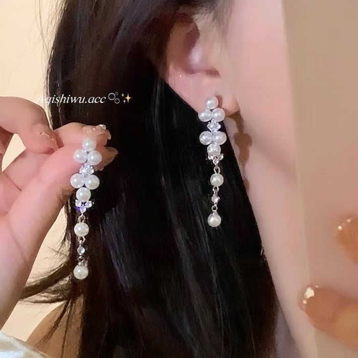 Wholesale Grape Theme Acrylic Earrings - Summer Fashion Jewelry Accessory Gift