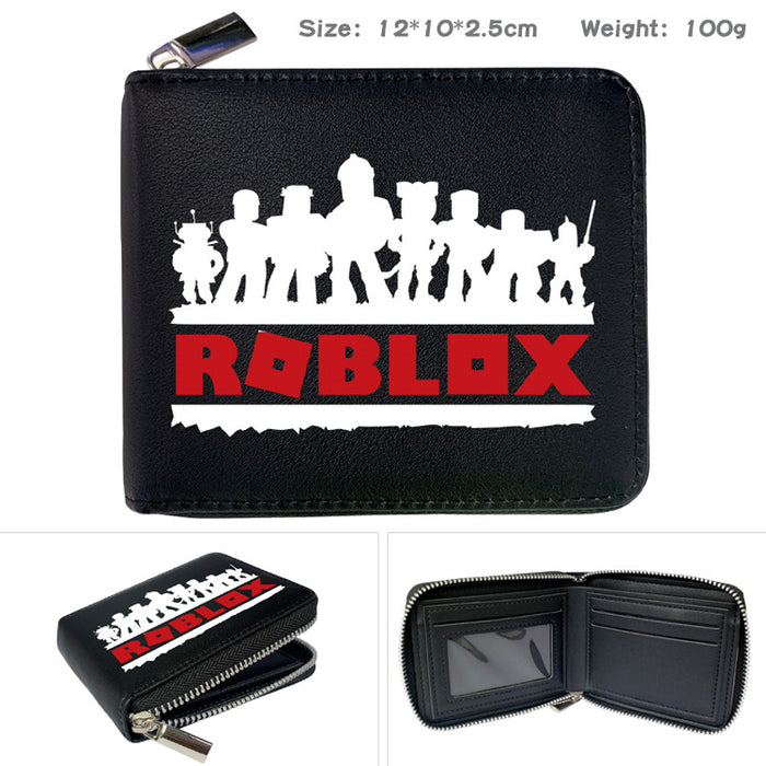 Wholesale Chic Print PU Leather Bi Fold Wallet Card Holder Everyday Casual Fashion Accessory