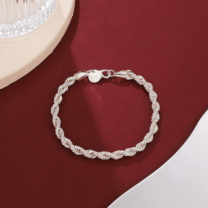 Wholesale Simple Braided Twist Bracelet