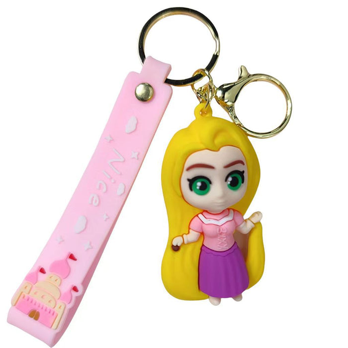 Wholesale PVC Cartoon Doll Keychain JDC-KC-BaoDou007