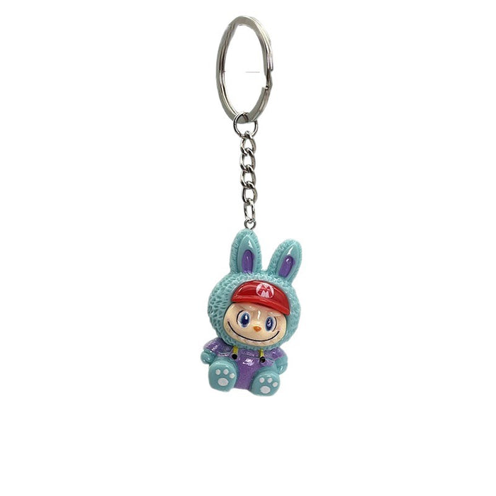 Wholesale Cute cartoon pendant doll small accessory keychain