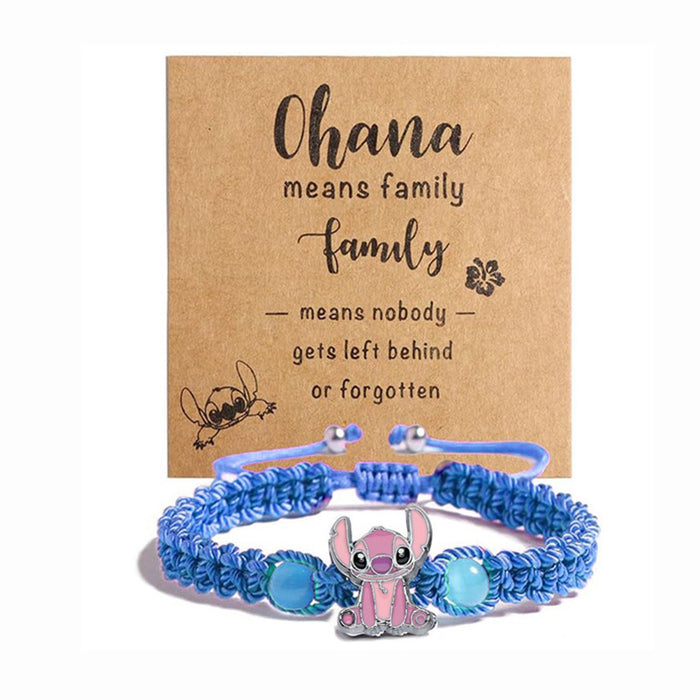 Wholesale Cute blue cartoon Miyuki bracelet