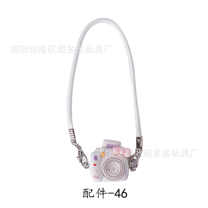 Wholesale Suitable for 17cm doll shoes,  bags,  glasses,  pendants,  cameras,  beach chairs,  surfing transparent protective cases