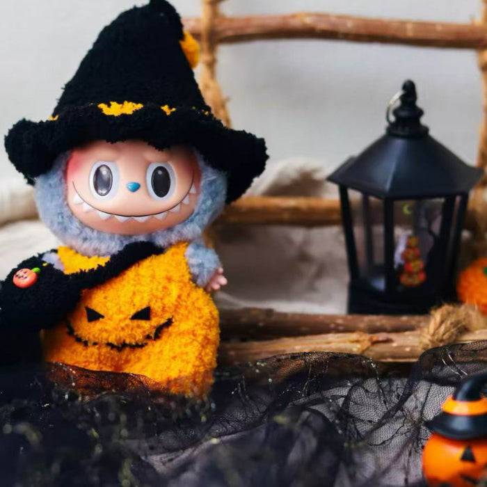 Wholesale Handmade Cloth Woolen Knitted  Pumpkin Suit Clothes Cartoon Pendant