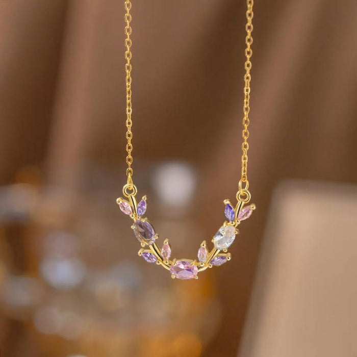 Wholesale Zircon Niche Versatile Clavicle Choker Necklace