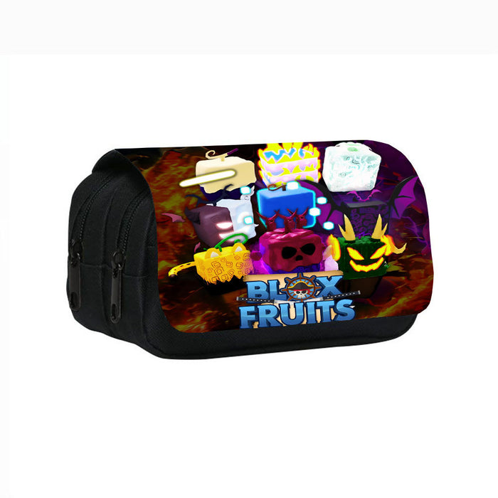 Wholesale printed double-layer pencil case pencil stationery box