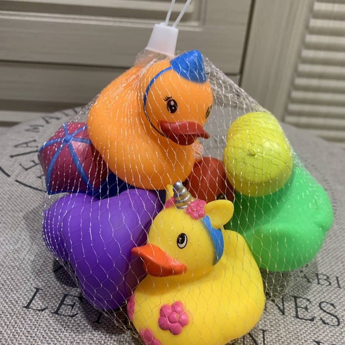 Wholesale Play Baby Duck Baby Bathing Yellow Duck