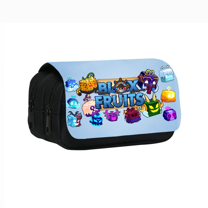 Wholesale printed double-layer pencil case pencil stationery box