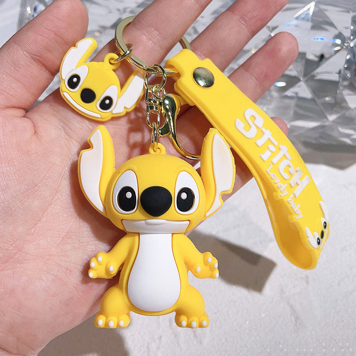 Wholesale Cartoon Silicone Doll Keychain JDC-KC-QiChao007