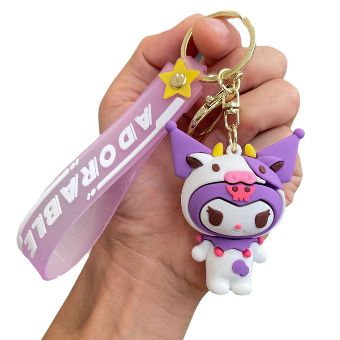 Wholesale Keychain Cute Doll Car Keychain Men's and Women's Bag Pendant