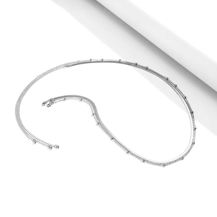 Wholesale Simple Double-layer Snake Bone Chain Women's Body