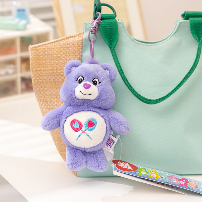 Wholesale Cartoon Bear Sound Plush Keychain Bag Charm Accessory