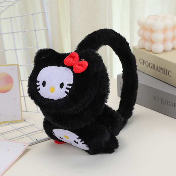 Wholesale Cute cartoon-themed warm and thick earmuffs and plush f