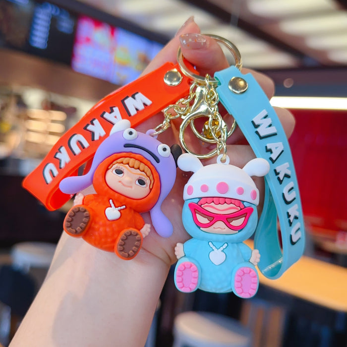 Wholesale Cute Doll Party Series Keychain