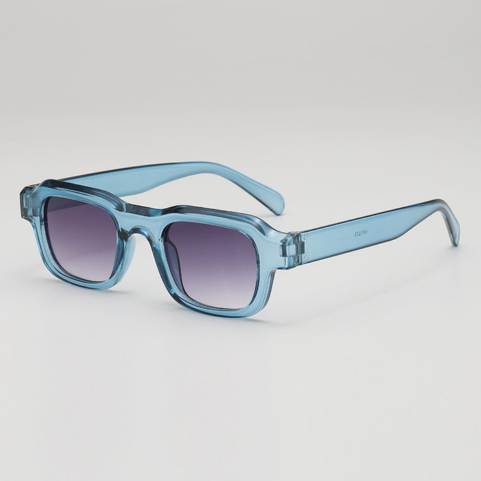 Wholesale New box sunglasses with high-end feel, the same small frame minimalist glasses