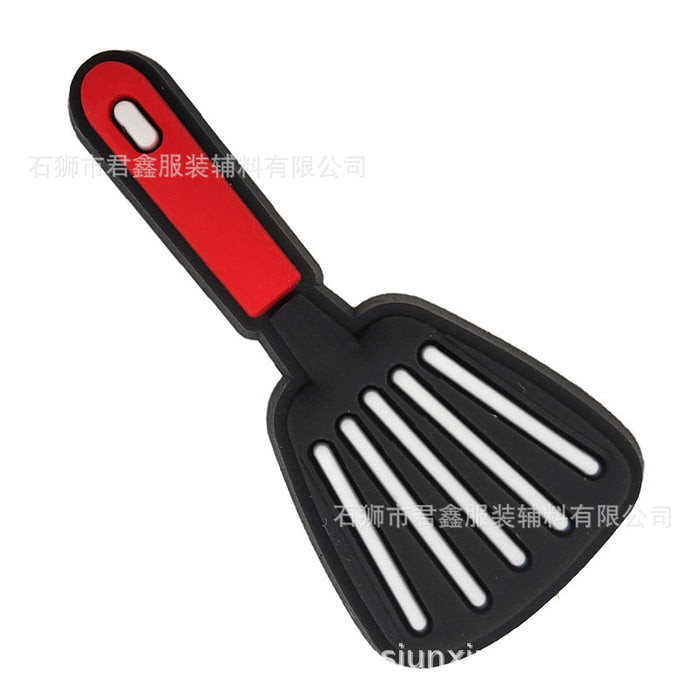 Wholesale 50pcs Buckle  Pvc Soft Glue DIY Accessories Shoes Charms