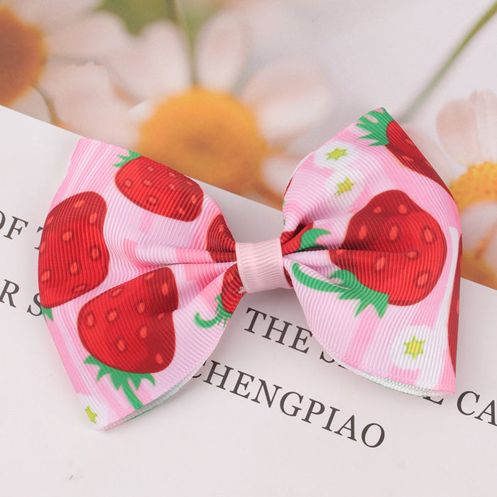 Wholesale Children's Bow Hairpin Sweetheart Cute JDC-HC-Danz001