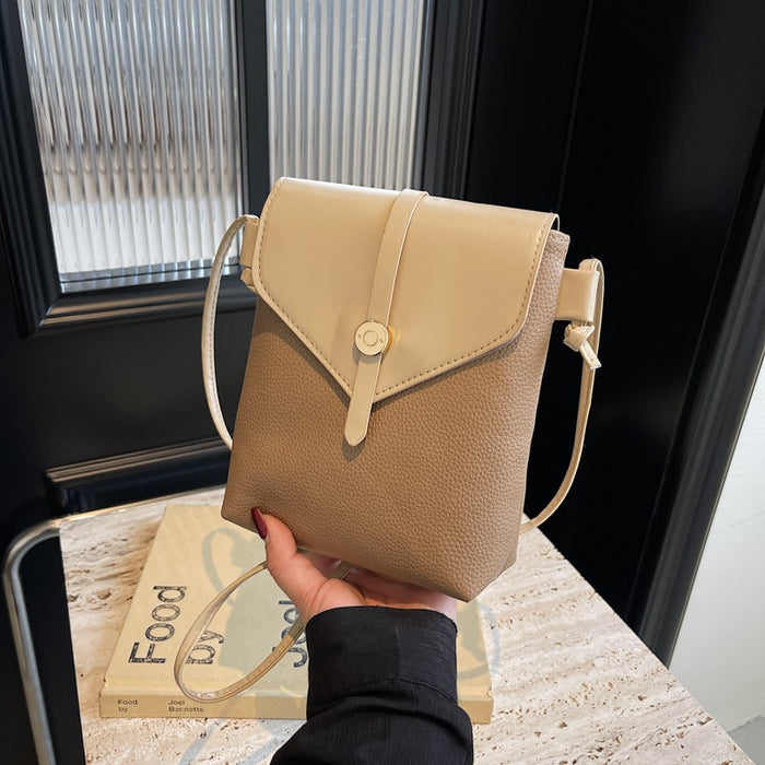 Wholesale Versatile niche phone bag, soft leather retro fashion texture, single shoulder crossbody bag