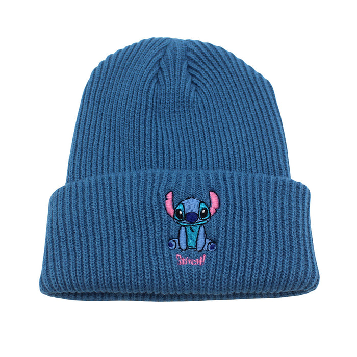 Wholesale Acrylic Cartoon Embroidery Knitted Hat JDC-FH-ZhiXie023