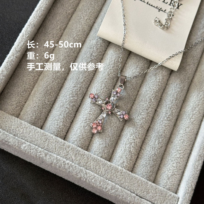 Wholesale Cross Necklace  Necklace Design Clavicle Chain