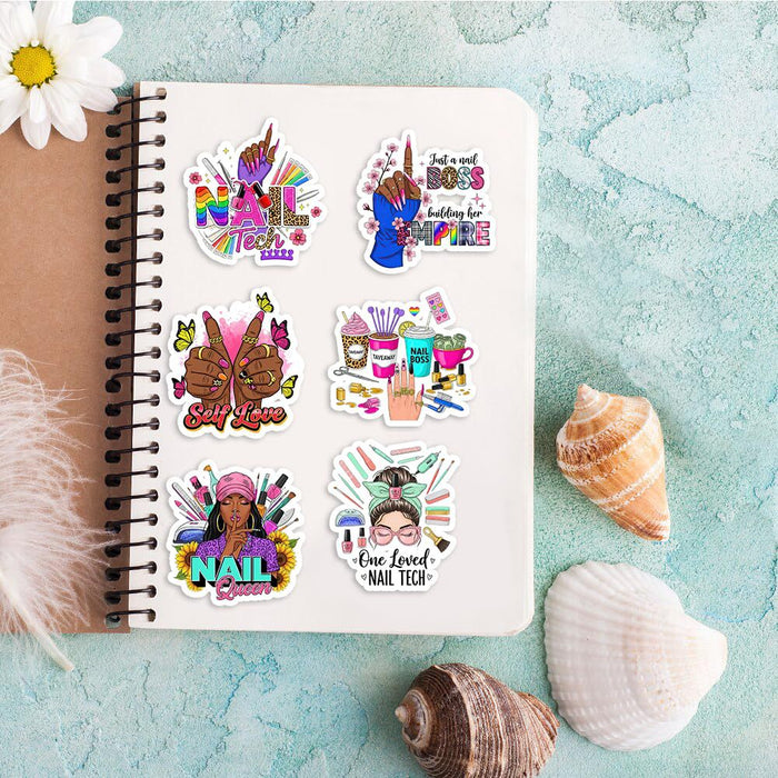 Wholesale 900pcs Nail Art Stickers Salon Decoration Laptop Cups Luggage Stickers