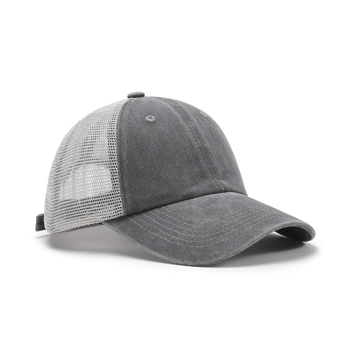 Wholesale Baseball cap, driver's cap, breathable adjustable running cap, sports mesh cap