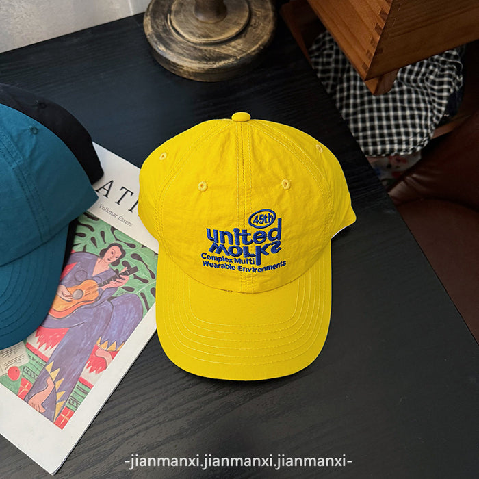 Wholesale New letter design for quick drying travel with baseball cap and student hat