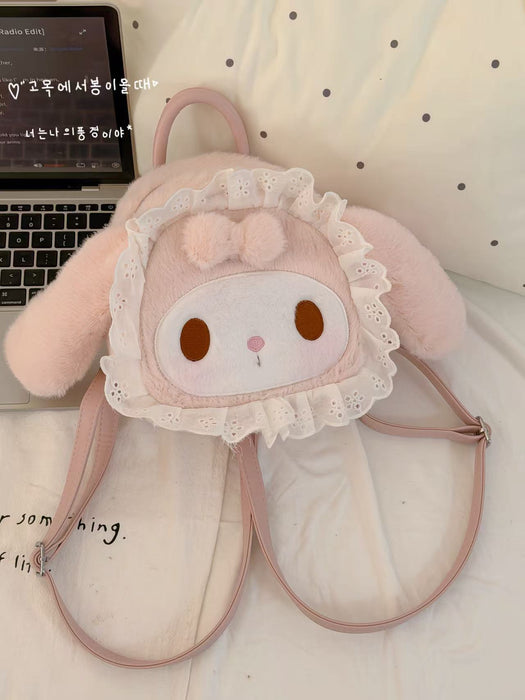 Wholesale cute cat Backpack Bags with lace trim