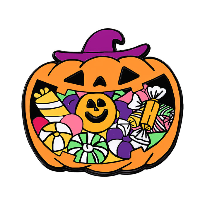 Wholesale  badge ghost candy pin alloy jewelry accessories