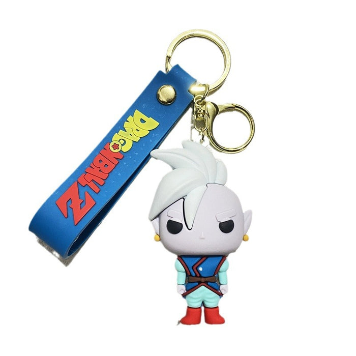 Wholesale Cartoon New  Silicone Doll  Keychain Pendant Cartoon Characters