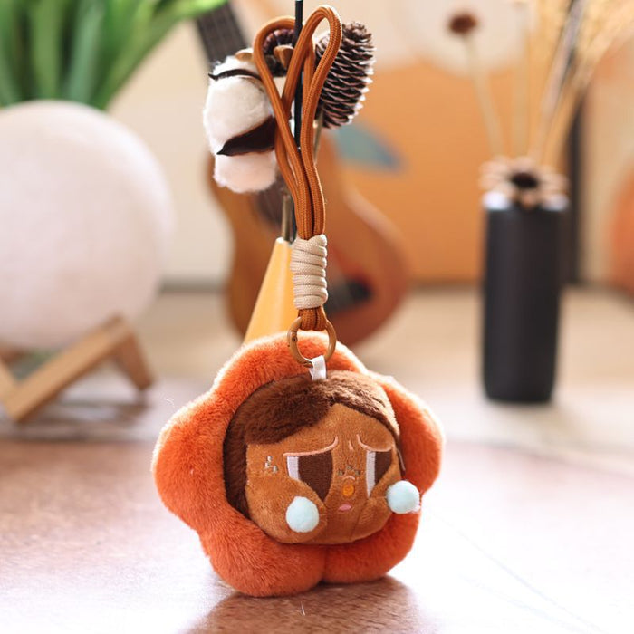 Wholesale Cute Small Pendant Plush Toy Doll Crying Baby Head Bag Pendant Keychain Doll Doll