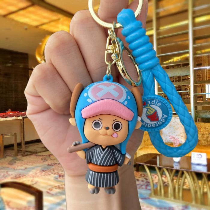 Wholesale Silicone Cartoon Doll Keychain JDC-KC-MingT230