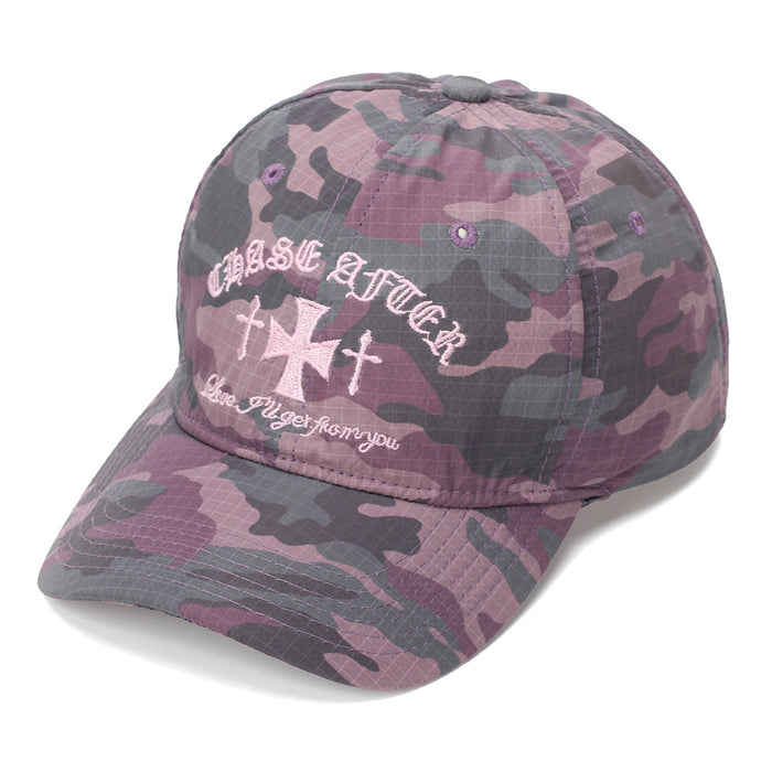 Wholesale Embroidered Camouflage Baseball Cap for Women Lightweight Breathable Sun Protection Casual Everyday Cap