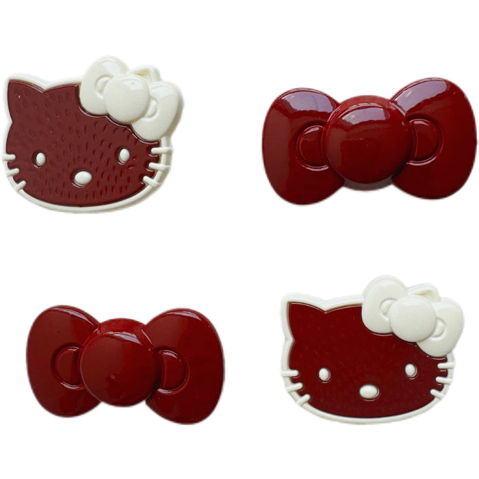 Wholesale Cartoon Cute Bow Hair Clips JDC-HC-Beif001