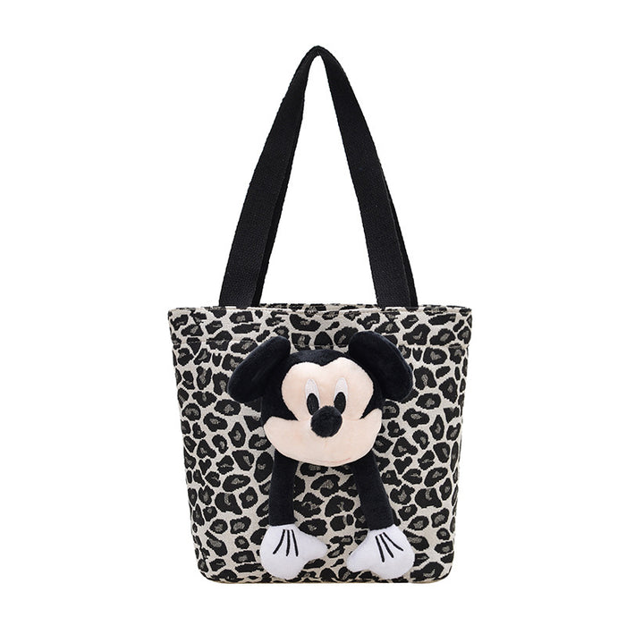 Wholesale Leopard print bag new popular retro shoulder bag casual commuting tote bag