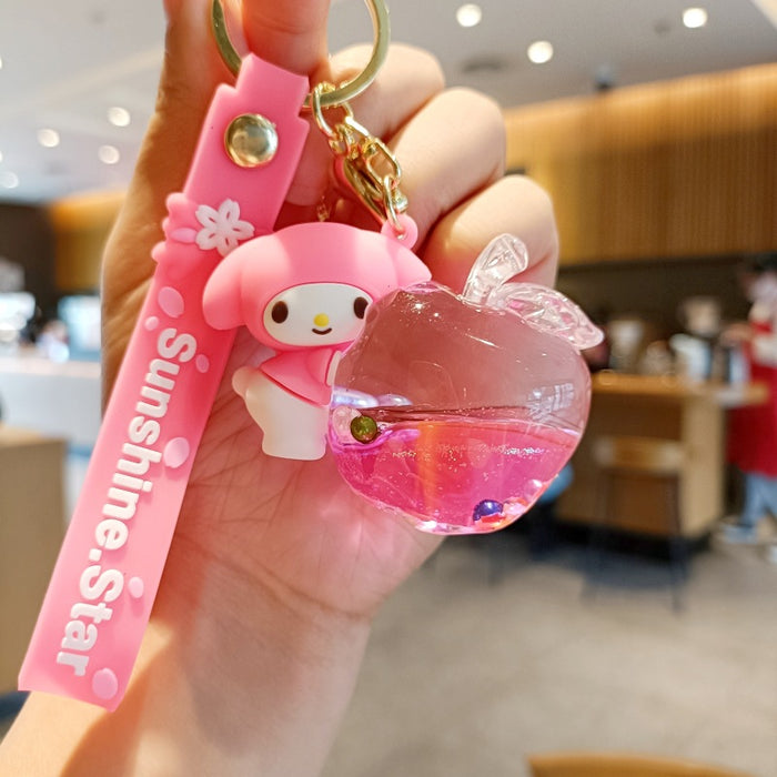 Wholesale  Silicone Cartoon Doll Keychain JDC-KC-MingT218