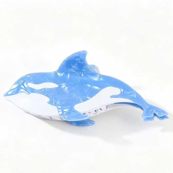 Wholesale Tropical Fish Design Acrylic Hair Clip Ocean Series Trout Claw Clip