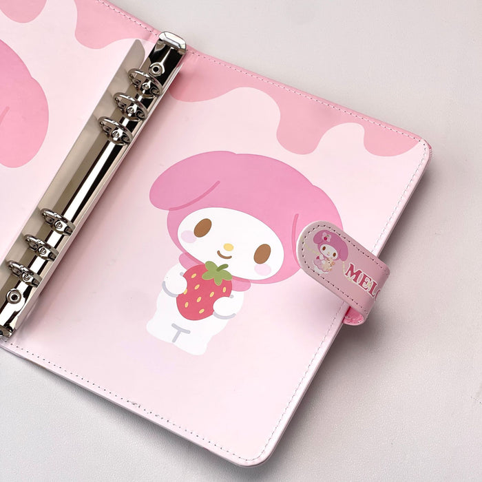 Wholesale Trendy Cartoon Cat Dog A5 Loose Leaf Notebook with PU Cover Chic Journal Diary