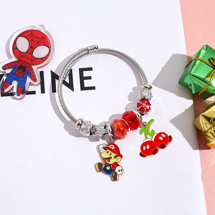 Wholesale Stainless Steel Adjustable Bracelet Women' s Fashion Accessory Gift MOQ≥2