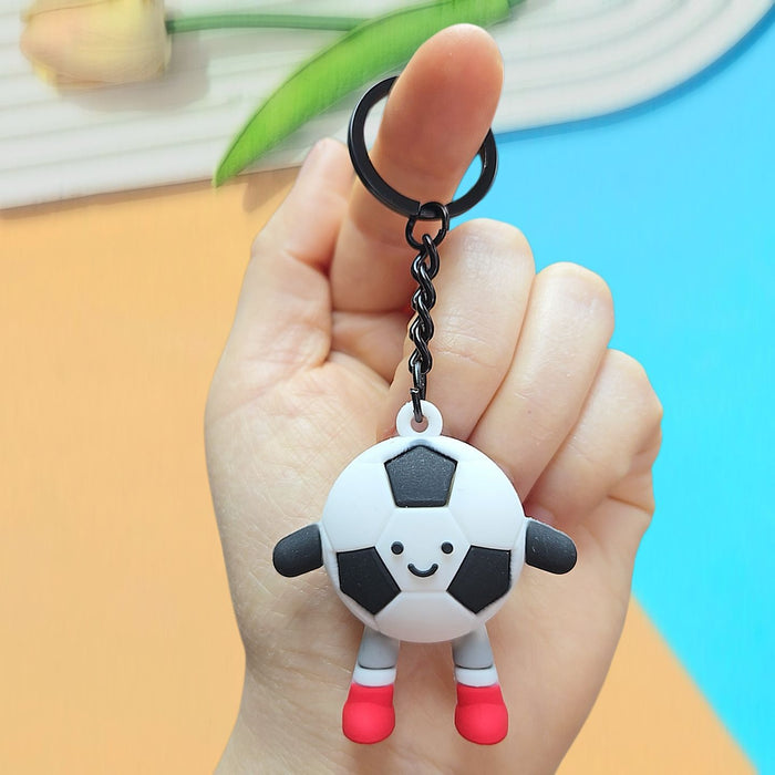 Wholesale Sports Ball Doll Keychain