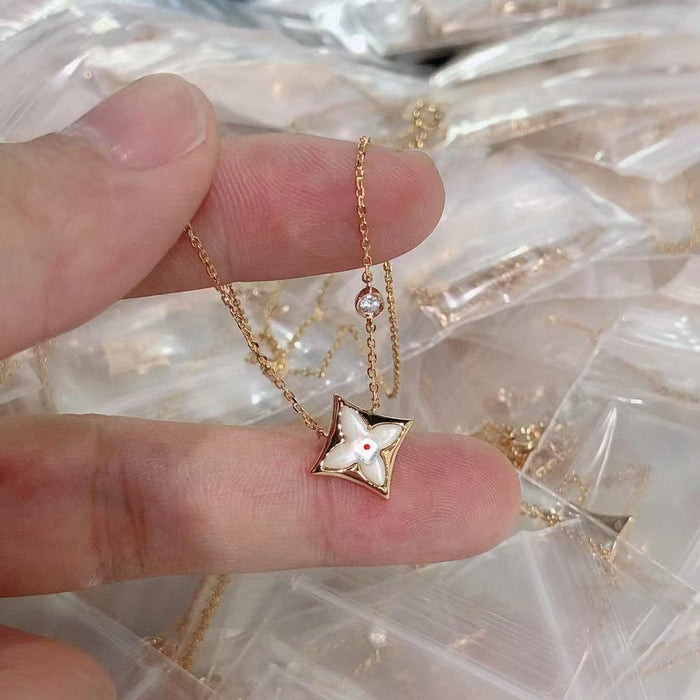 Wholesale Clover and Five Flowers Bracelet Necklace