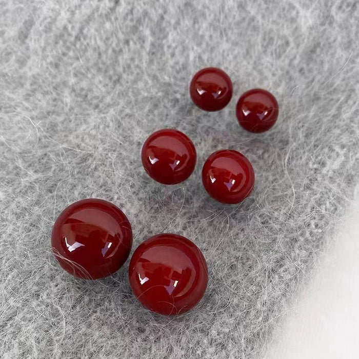 Wholesale  Elegant Pearl Magnetic Ear Clip Women's  Red Ear-less Holes Magnet Earrings Punch-free Ear Jewelry
