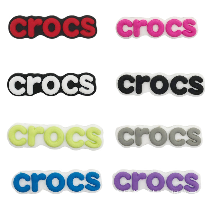 Wholesale Alphabet shaped hole shoes, flower shoe buckles, decorative buckles, accessories, flower shoe buckles, DIY accessories, cross-border wholesale