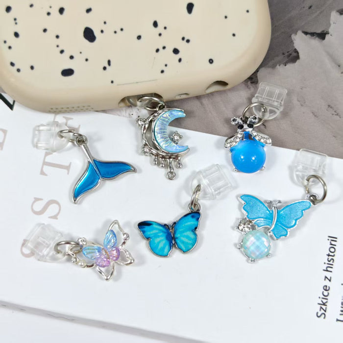 Wholesale Diamond star and moon pendant Mobile Phone Stands